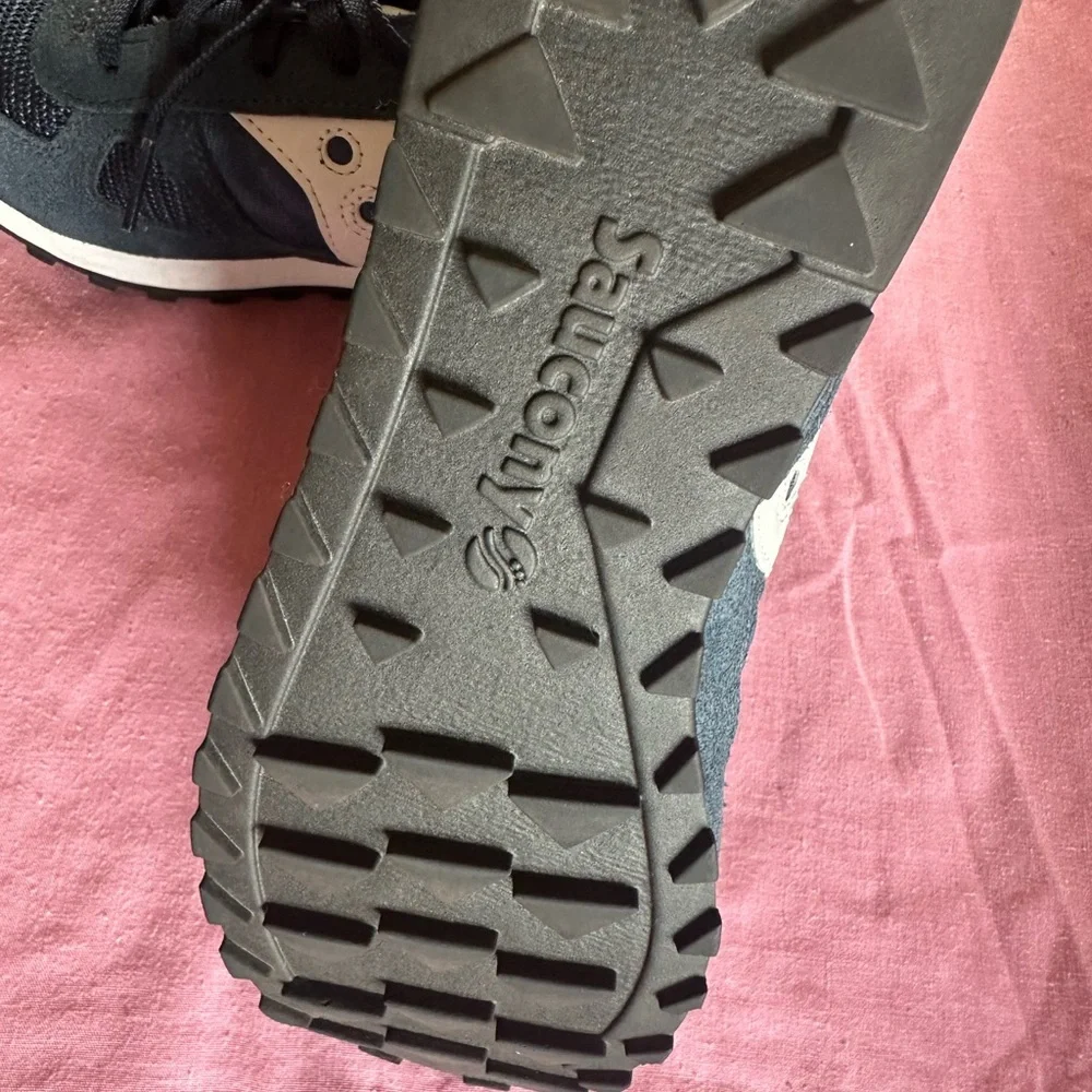Saucony Kids' Charcoal and Cream Sneakers